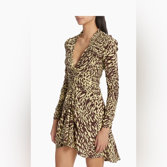 A.L.C Marcie Silk Mini Dress - Picture 5 of 7